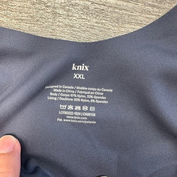 Knix Luxelift Pullover Bra Blue XXL - Picture 4 of 4